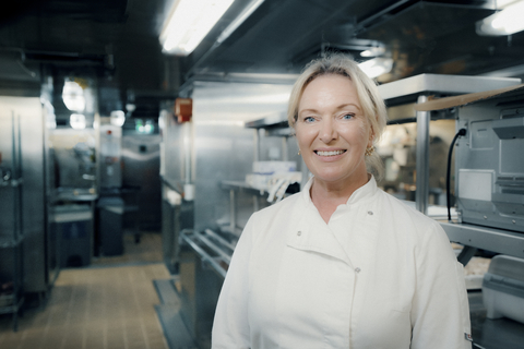 original Rachel Allen, one of Ireland's most acclaimed cookery writers and TV chefs, will design and oversee the development of menus on Hibernia Line's vessels, the 'St Patrick' and 'MV Akka', working hand-in-hand with the ships' chefs to craft meals for passengers.
