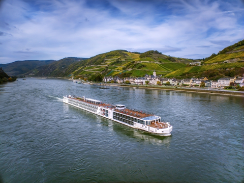 Viking today announced two new river voyages for 2030 that will offer guests the rare opportunity to experience the world-renowned Passion Play in Oberammergau, Germany, which has been performed every 10 years for nearly 400 years. Pictured here, an award-winning Viking Longship on the Rhine River. For more information, visit www.viking.com.