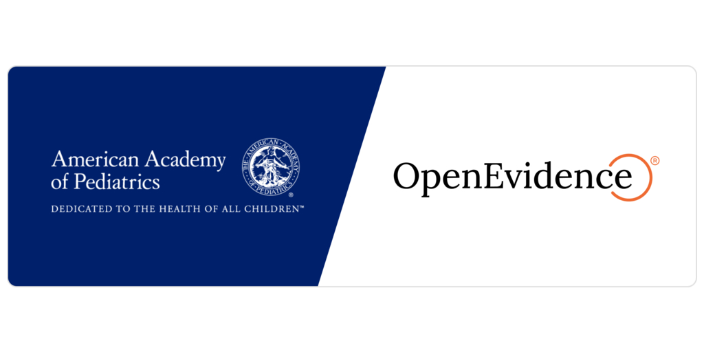 American Academy of Pediatrics and OpenEvidence Announce Collaboration to Improve Pediatric Care 1