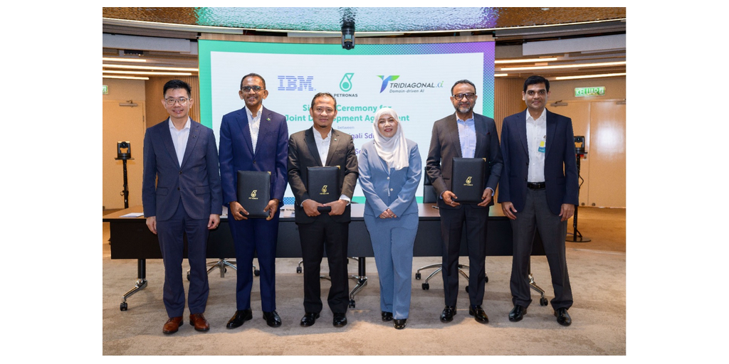  Tridiagonal.ai (T.AI) collabora con TriCipta AI di PETRONAS Carigali e con IBM per promuovere soluzioni AI di ingegneria specifiche per il settore delle operazioni upstream