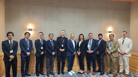 From left: Kotaro Yamamoto (JITTI) / Hidenori Miyajima (JCAB) / Naoki Amitani (JCAB) / Tetsu Shimizu (JCAB) / Harald Nagler (SkyDrive) / Arnaud Coville (SkyDrive) / Malory Nail (FAA) / Dab Elgas (FAA) / Stephen Burke (FAA) / John Yoo (FAA) / Adrian Hoefer (FAA)