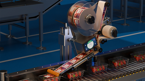 original The new Videojet 9310 label applicator helps manufacturers achieve more predictable labeling performance with easier setup and operation.
