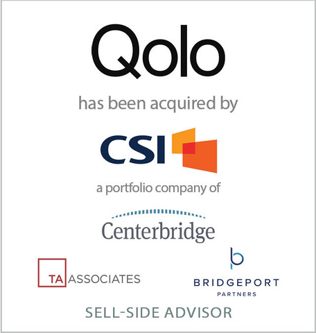 original D.A. Davidson & Co. (“D.A. Davidson”) announced today that it served as exclusive strategic and financial advisor to Qolo, Inc. (“Qolo”), a leading provider of modern treasury solutions and payments infrastructure, in connection with its sale to Computer Services, Inc. (“CSI”), a portfolio company of Centerbridge Partners, L.P. (“Centerbridge”), TA Associates (“TA”), and Bridgeport Partners (“Bridgeport”).