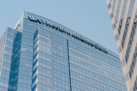 Western Alliance Bank headquarters in downtown Phoenix. The bank was named one of Arizona's "Most Admired Companies" for 2026 by Az Business magazine and BestCompaniesAZ.