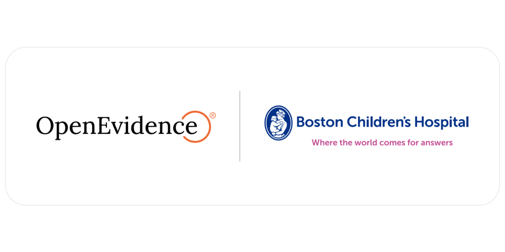 Boston Children’s Hospital and OpenEvidence Collaborate to Advance AI-Powered Analysis of Clinical Practice Patterns 1 Boston Children Hospital small 2