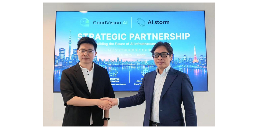 グッドビジョンAI、AIストームとの戦略的提携により日本に100MWのAIファクトリーを建設へ