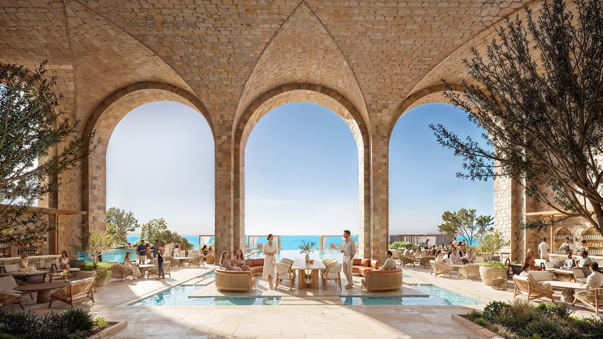 Modon Holding and Nammos Hotels & Resorts bring Nammos Ras El Hekma to Egypt&rsquo;s North Coast (Photo: AETOSWire)