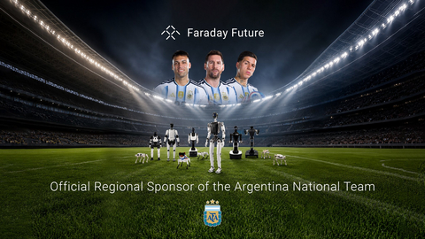 original Faraday Future Announces Official Regional Sponsorship of the Argentina National Team in North America for Robotics and Related Technology, Bringing Together Physical AI Ecosystem and Global Soccer