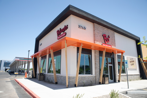 original Exterior of the new Bojangles in Gilbert, Arizona.