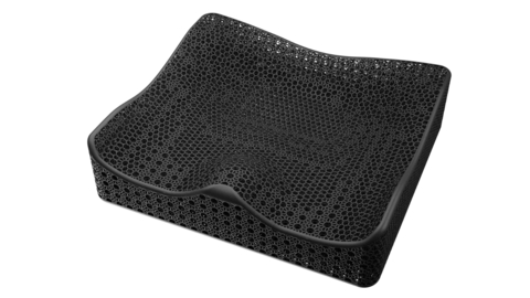original New to the complex rehab tech market, Verro Lattice is one model of Kalogon’s latest Medicare-coded custom cushion built for the most complex support needs. It features a patent-pending variable-density lattice technology – a 3D-printed elastomer construction that varies firmness across the cushion surface: firmer where the body needs to be held in position, and softer where pressure needs to be diffused.