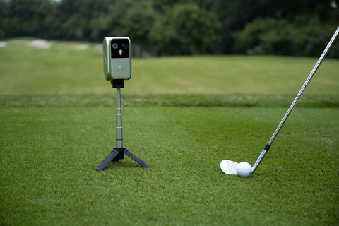 original BirdieSense, PathFinder’s vision-powered golf AI agent, captures ball flight and swing data to provide real-time performance analysis and coaching feedback.