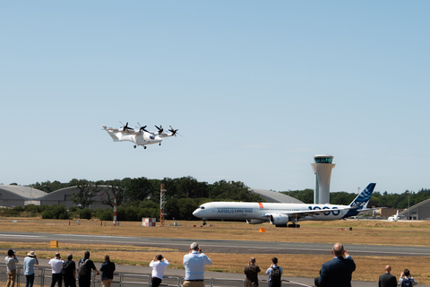 original UK Government announcement comes a day after Vertical Aerospace flew the first piloted eVTOL aircraft at Farnborough International Airshow