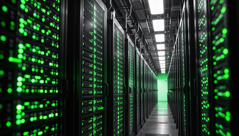 data center stock footage