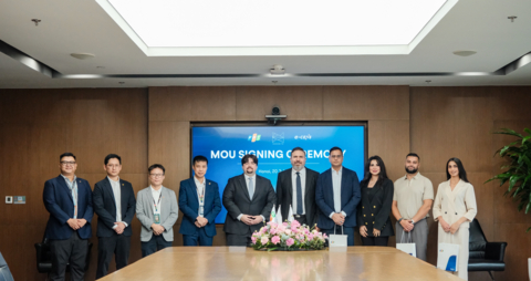 original Representatives of FPT and Nuummite and e-CENS at the signing ceremony