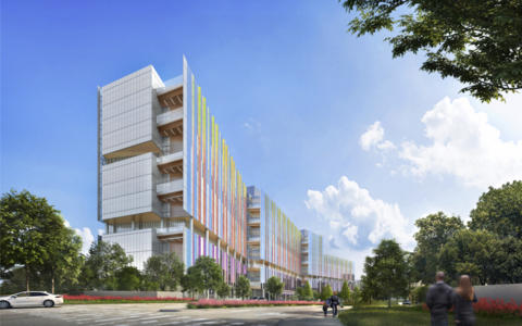 thumbnail Rendering of the New Pediatric Campus at Children's Health and UT Southwestern Medical Center in Dallas (Source: Children's Health)
