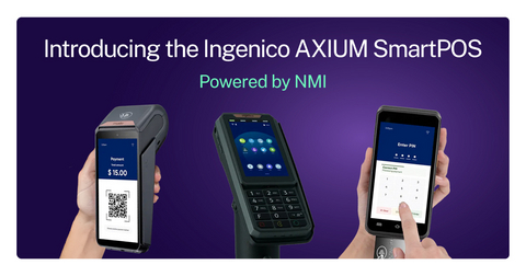 original NMI enters the smart terminal market with launch of AXIUM SmartPOS solution (Image: NMI).