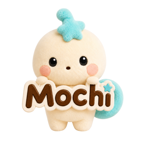 original Mochi, WAFUU.COM's new official mascot character, embodies "A tiny happiness from Japan." (Photo: WAFUU.COM)