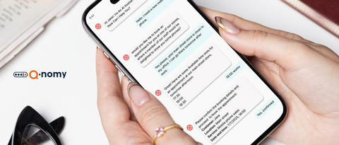 original AgentFlow by Q-nomy turns AI conversations into actions across the customer journey