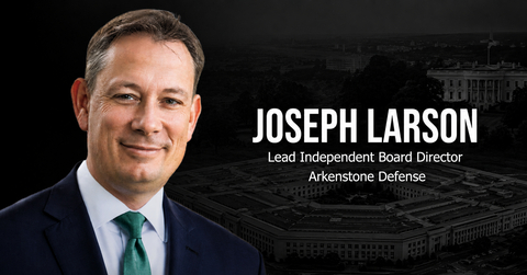 original Larson currently serves as Vice President and Head of Government at OpenAI, where he leads the company's engagement with federal, state, local, and international government partners. He joins Arkenstone's board after a career spent at the intersection of emerging technology, defense innovation, and public service.