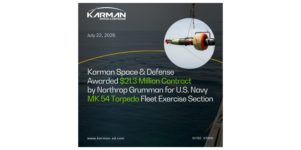 Mk 54 Torpedo Karman Space Defense