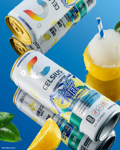 CELSIUS® Launches Limited-Edition SPRITZ VIBE® Summer Edition
