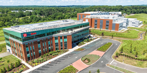 original BeOne Medicines' biologics manufacturing facility and clinical R&D center of excellence at the Princeton West Innovation Campus in Hopewell, NJ.