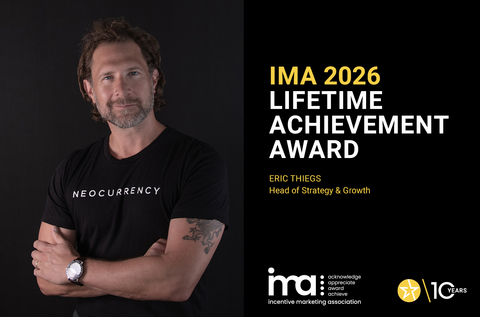 NeoCurrency’s Eric Thiegs receives prestigious industry honor at the IMA Summit in Baltimore, MD
