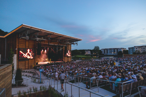 Freeman Arts Pavilion celebrated the grand opening of the reimagined venue on July 8 with a performance by Matteo Bocelli on his Falling in Love Tour. Photo by Natalee DeHart/Freeman Arts Pavilion
