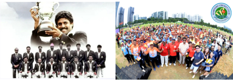 original The Indian Legends of '83 Touring Singapore to Set Stage for Historic First-Ever 1983 World-Cup Reunion in Asia