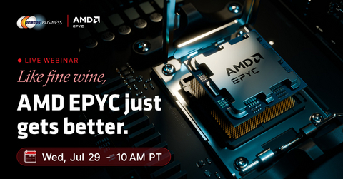 The Newegg Business IT Solutions team will walk through a customer deployment on the AMD EPYC 4005 Series in a live session on July 29