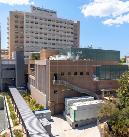 Two Capstone Energy+ C1000S microturbines at Scripps Mercy Hospital San Diego deliver 2 MW of highly efficient combined heat and power (CHP), strengthening energy resilience, improving operational efficiency, and helping ensure uninterrupted patient care.