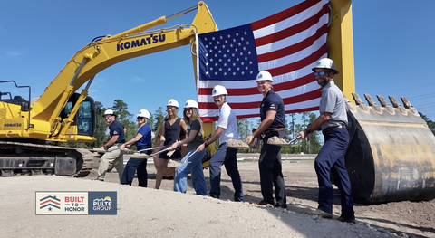 original Built to Honor Groundbreaking in Orlando, Florida
