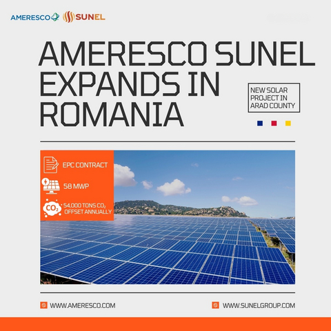 original The Iratosu solar PV project in Arad County, Romania, will add 58 MWp of renewable generation capacity and help strengthen the region’s energy infrastructure.