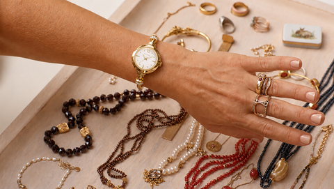 La Lune, the vintage-inspired watch and jewelry brand founded by designer Martine Ilana, officially launches with a collection of customizable timepieces and jewelry that redefine the women's watch category. Bridging the gap between trend-driven fashion watches and traditional luxury timepieces, La Lune introduces accessible modern heirlooms rooted in timeless design, personalization, and exceptional craftsmanship. Designed with sustainability through longevity, responsible sourcing, and small-batch production, every La Lune piece is crafted to be worn daily and cherished for generations to come.