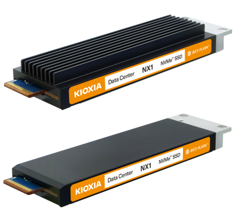The KIOXIA NX1 Series is the successor model of the XD series, and leverages PCIe 5.0 performance to help cloud providers and hyperscale operators optimize infrastructure while maintaining operational efficiency.
