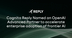 Cognita Reply, the Reply Group company specialising in OpenAI technologies, today announced that it has been named an OpenAI Advanced Partner within the OpenAI Partner Network, to accelerate enterprise adoption of frontier AI
