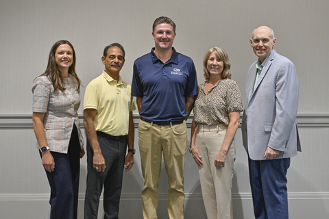 Kenzie Hohman, Ramesh Upadhyayula, Scott Stoll, Alissa Griffith and Tim Weber