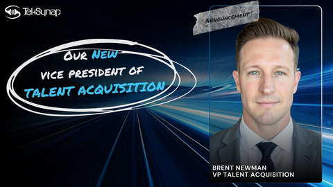 original TekSynap Appoints Brent Newman as Vice President of Talent Acquisition
