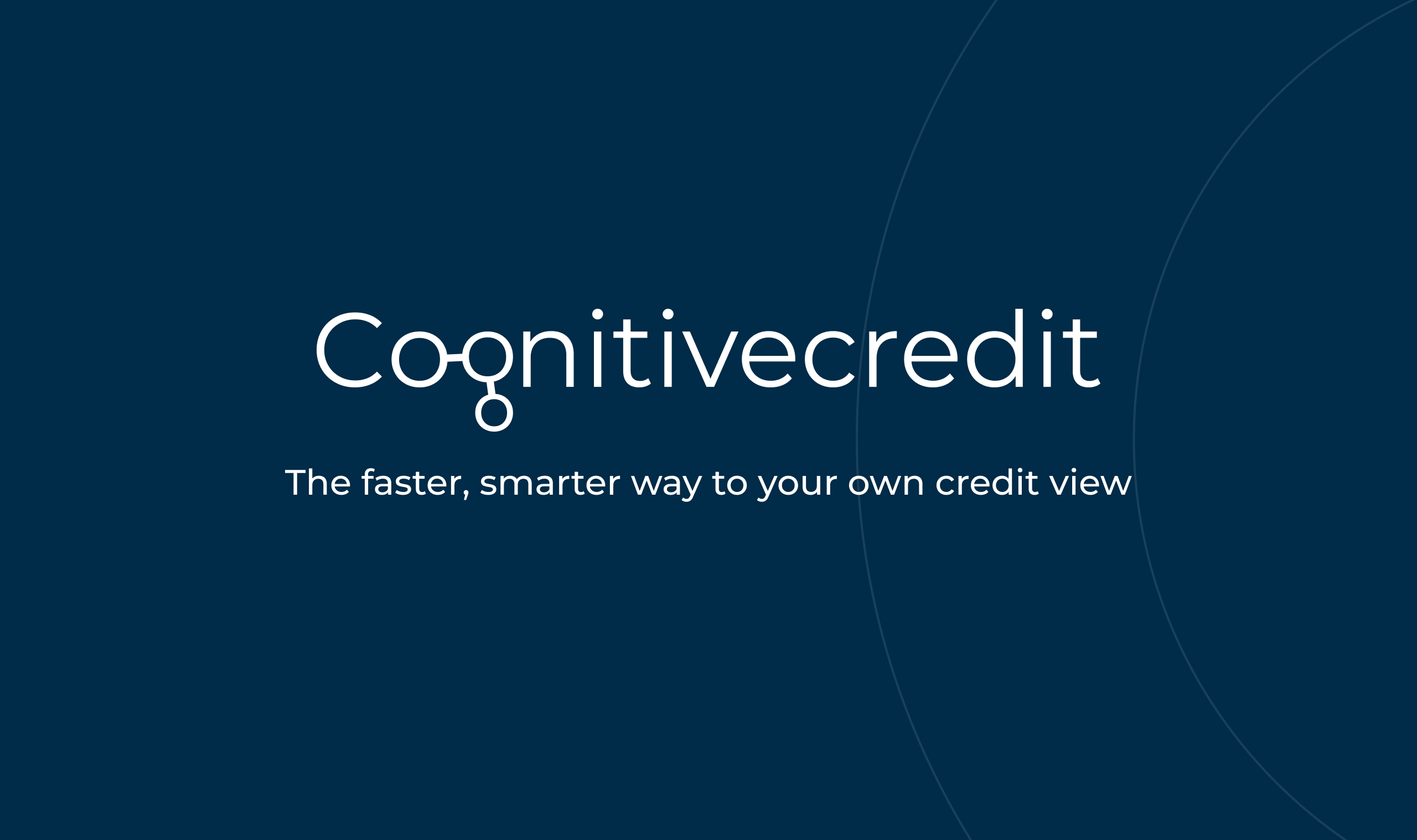 Cognitive Credit: The faster, smarter way to your own credit view.