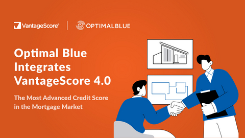 original Optimal Blue Integrates VantageScore 4.0