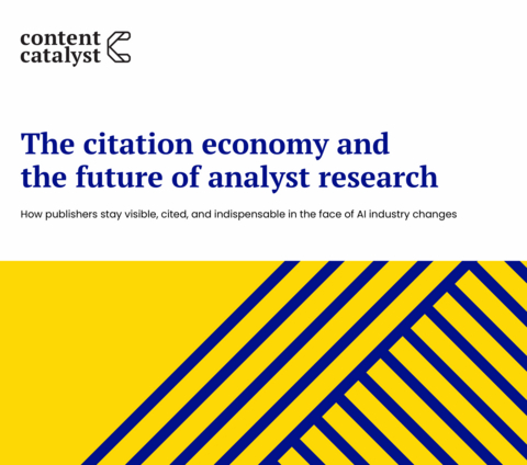 Cover of whitepaper - The citation economy and the future of analyst research.