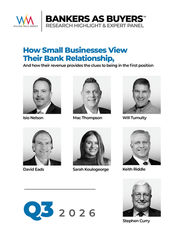 original Bankers as Buyers Research Highlight & Expert Panel
