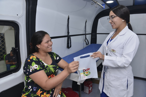original Dole is helping to improve public health and community access to healthcare in Latin America through its Harvesting Dreams global, employee-led innovation program.