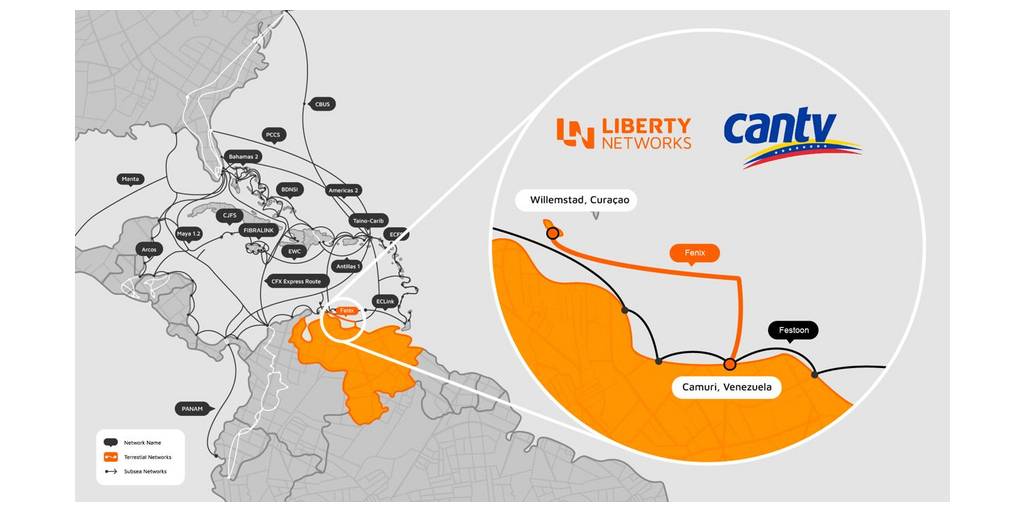 LIBERTY NETWORKS Y CANTV ANUNCIAN PROYECTO PARA FORTALECER LA CONECTIVIDAD EN VENEZUELA