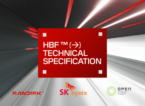 original Sandisk Advances Global Standardization of High Bandwidth Flash Together with SK hynix with Release of First OCP Technical Specification