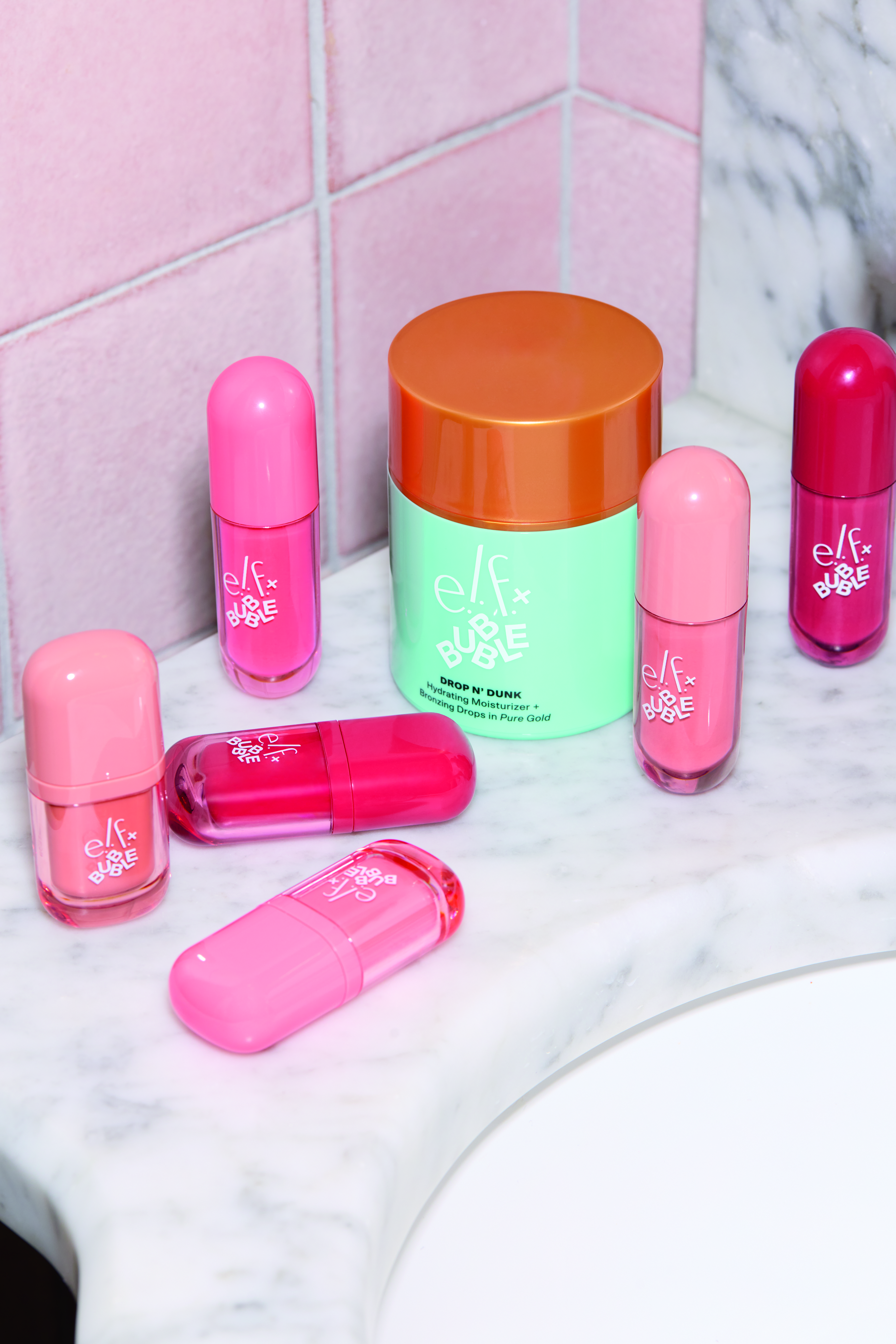 e.l.f. Cosmetics, e.l.f. SKIN and Bubble announced a limited-edition skincare-makeup hybrid collection featuring three community-inspired products.