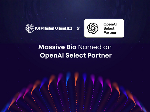 Massive Bio has been named an OpenAI Select Partner, recognizing our collaboration to advance AI-driven precision oncology and connect more cancer patients to clinical trials worldwide.