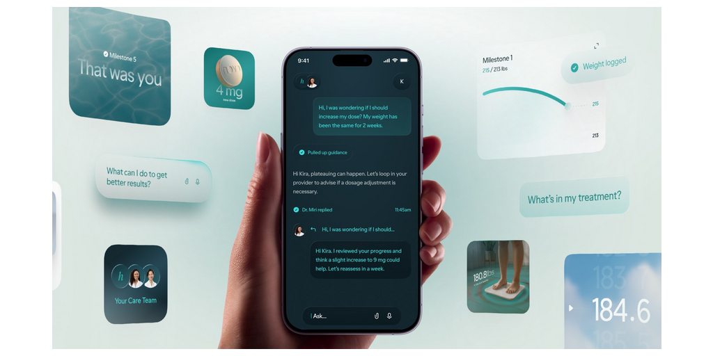 Hims & Hers Introduces New Hers App with First-of-Its-Kind, Doctor-Led, AI-Native Care Experience 1 HH hers app hero