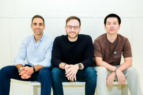 original Flagler Health co-founders, from left to right: Dr. Leon Anijar, chief medical officer; Albert Katz, CEO; and Will Hu, chief technology officer