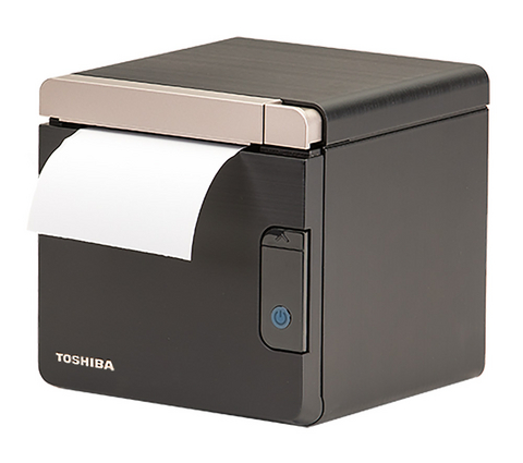 original Domtar's Clarion™ phenol-free thermal receipt paper without BPAs and BPSs, paired with Toshiba's TCx® Print S10, helps retailers address evolving regulations, environmental commitments, and consumer expectations.